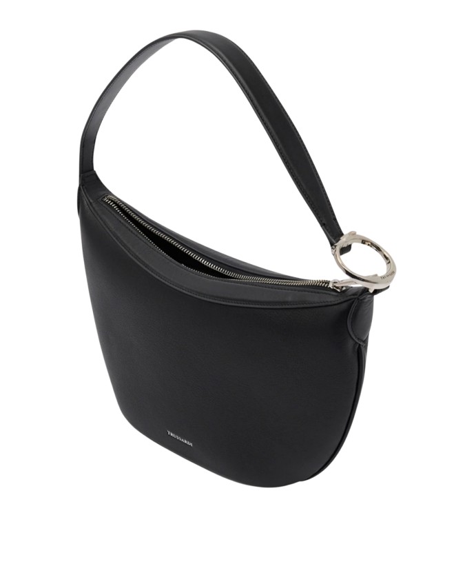  Trussardi - Borsa Hobo Small in Pelle Martellata Whippet