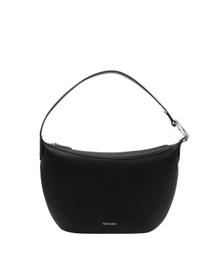 Trussardi - Small Whippet Hammered Leather Hobo Bag