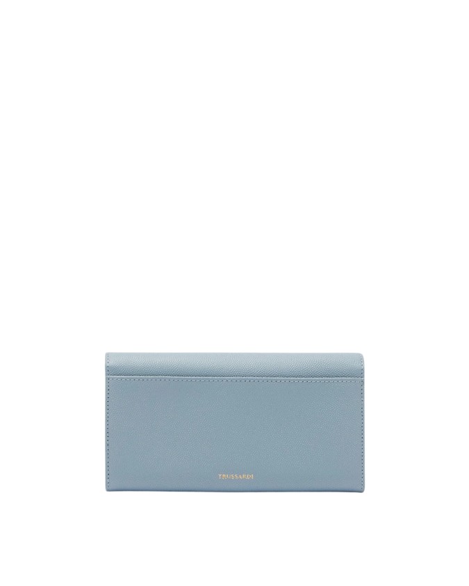  Trussardi - Portafoglio con Patta in Pelle Cameo Continental
