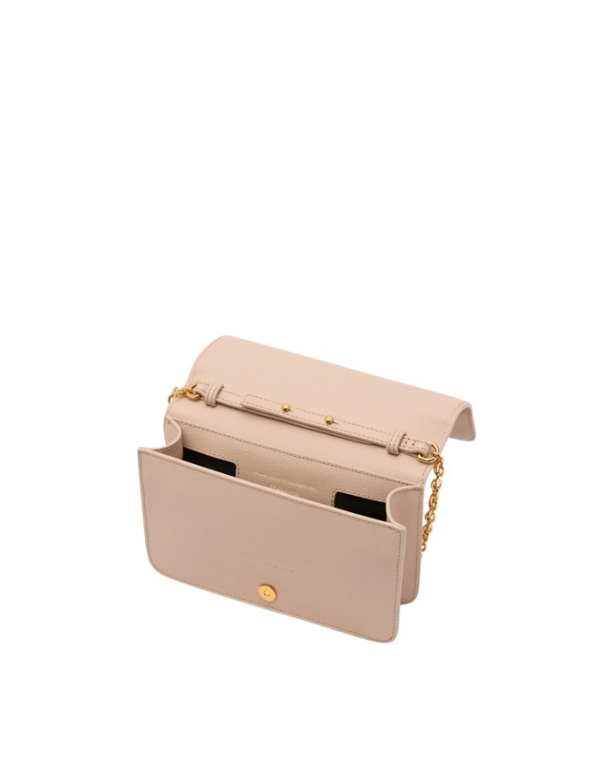  Trussardi - Borsa a Tracolla con Patta in Pelle Cameo