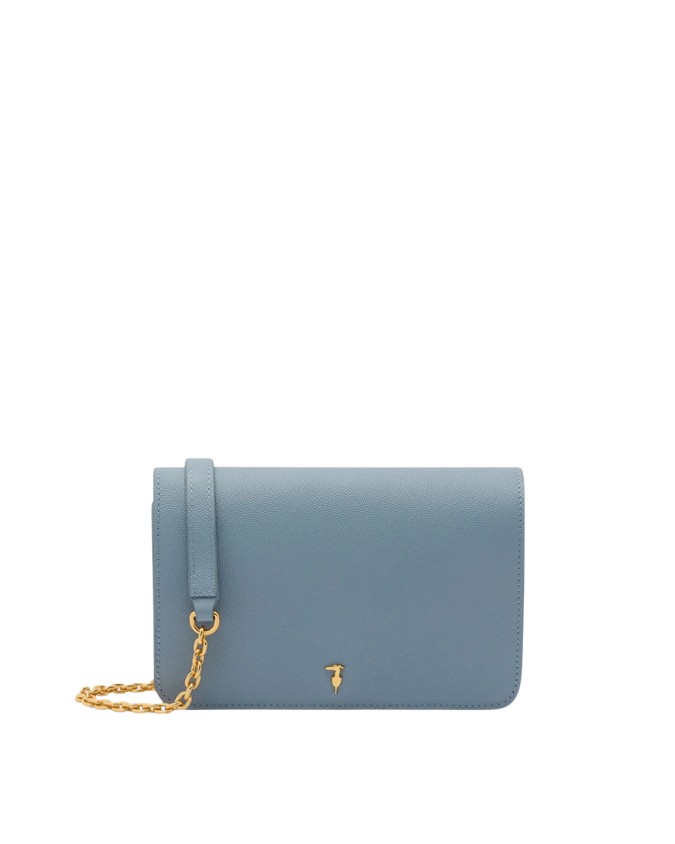  Trussardi - Borsa a Tracolla con Patta in Pelle Cameo