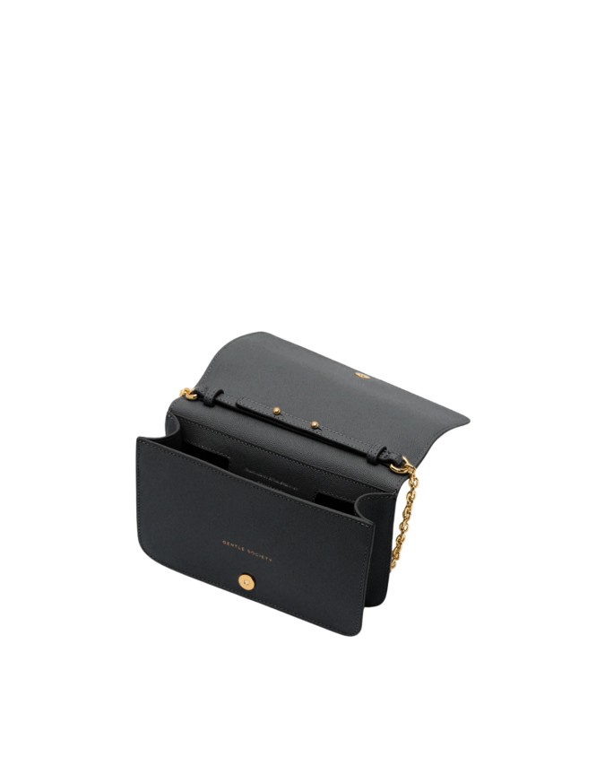  Trussardi - Borsa a Tracolla con Patta in Pelle Cameo