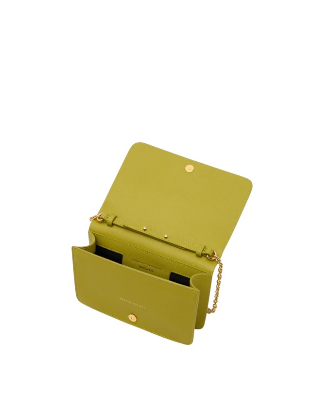  Trussardi - Borsa a Tracolla con Patta in Pelle Cameo