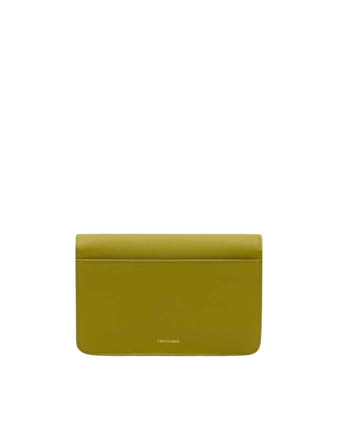  Trussardi - Borsa a Tracolla con Patta in Pelle Cameo