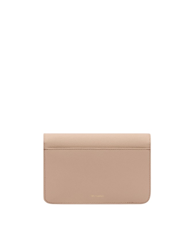  Trussardi - Borsa a Tracolla con Patta in Pelle Cameo
