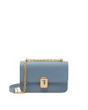 Trussardi - Small Cameo Leather Flap Shoulder Bag