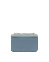  Trussardi - Borsa a Tracolla con Patta in Pelle Cameo Small