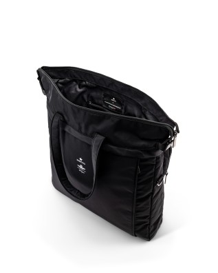 Esercito - G-Force Vertical Nylon Shopping Bag - Black 2