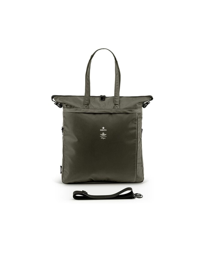  Esercito - Borsa Shopping Verticale in Nylon G-Force