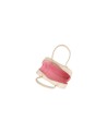  Braccialini - Borsa bauletto con due manici e tracolla in