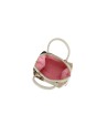  Braccialini - Borsa bauletto in pelle con doppio manico Patch