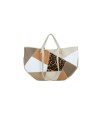  Braccialini - Borsa in pelle con coppia di manici corti e
