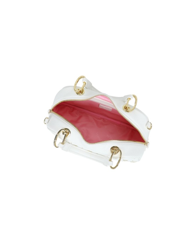  Braccialini - Borsa bauletto in simil pelle con borchie e