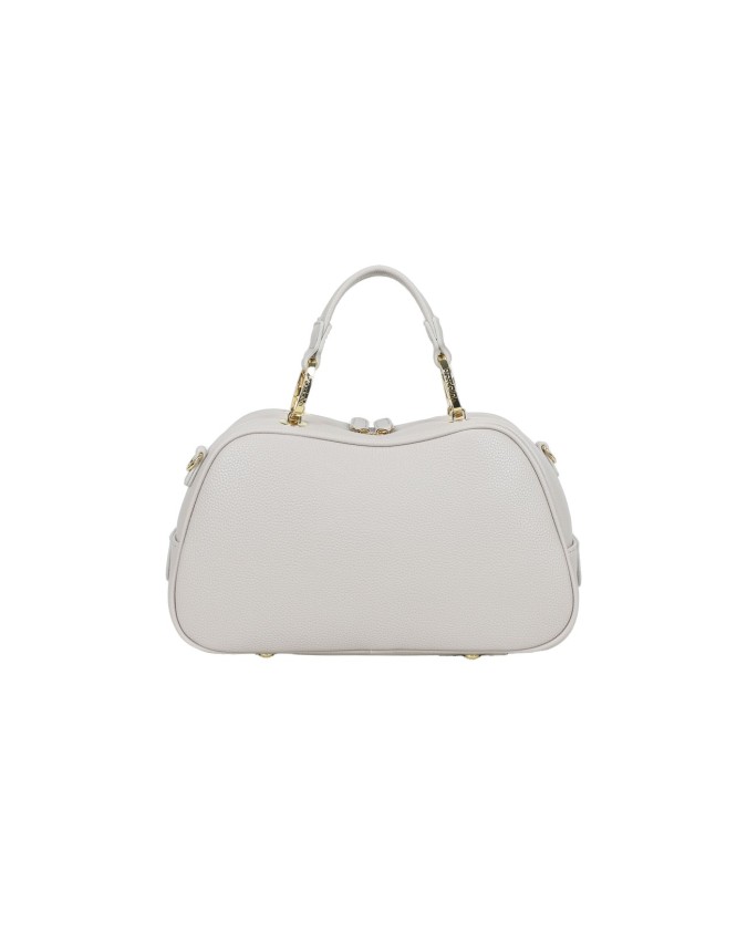  Braccialini - Borsa bauletto in simil pelle con borchie e