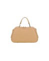  Braccialini - Borsa bauletto in simil pelle con borchie e