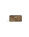  Braccialini - Portafoglio ziparound in pelle stampa leopardata
