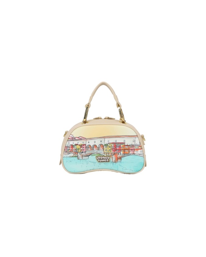  Braccialini - Borsa a mano bauletto in simil pelle Titti