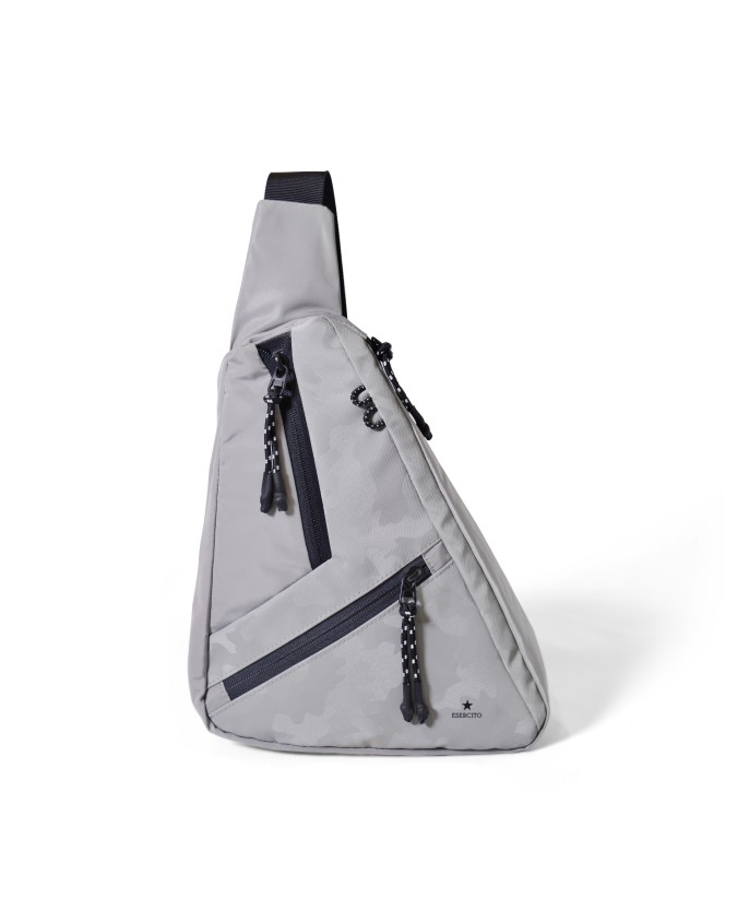  Esercito - Tracolla Monospalla con Tasche in Tessuto RPET
