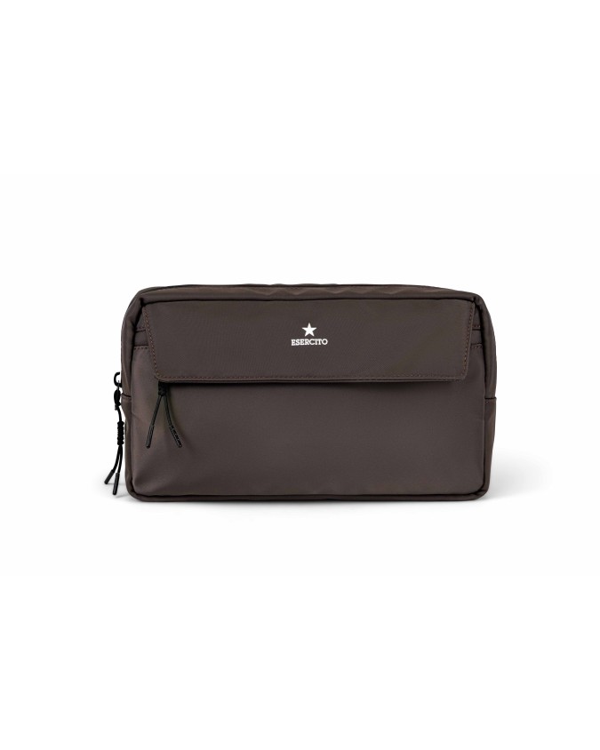  Esercito - Marsupio con Tasca Frontale in Nylon Urban