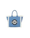  Braccialini - Tote bag in tessuto canvas stampa Bugs Bunny