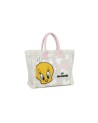 Braccialini - Tote bag in tessuto canvas stampa Titti Summer