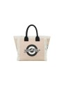  Braccialini - Tote bag in canvas con stampa gatto Silvestro