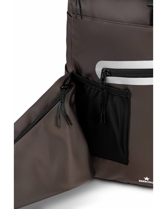  Esercito - Zaino Rolltop Porta Pc 15.5" in Nylon Urban