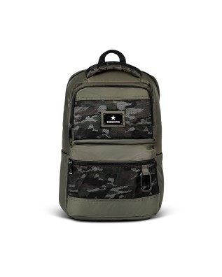 Esercito - Nylon Backpack with Front Pocket for a 14" Laptop