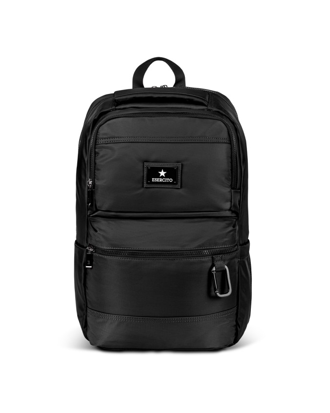  Esercito - Zaino con Tasca Frontale Porta Pc 15" in Nylon Tg.