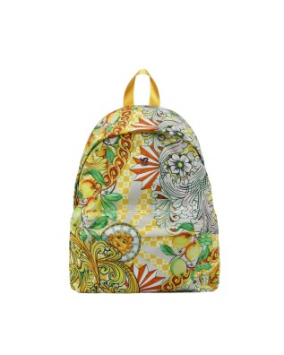  Ynot - Zaino donna in nylon con tasca frontale Modica