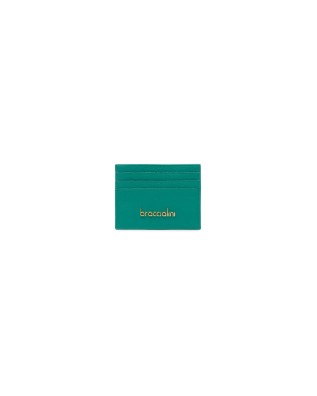 Braccialini - Kreditkartenetui Basic aus Leder für Damen...