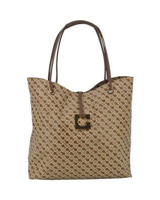 Gherardini - Borsa shopper Media Verticale in Tessuto Opaco 2