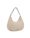 Ynot - Borsa a spalla hobo in ecopelle Large Rachel