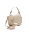  Braccialini - Borsa a mano in pelle con patta Michelle