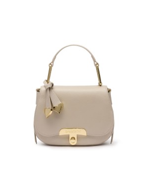  Braccialini - Borsa a mano in pelle con patta Michelle