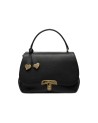  Braccialini - Borsa a mano media in pelle con patta Michelle