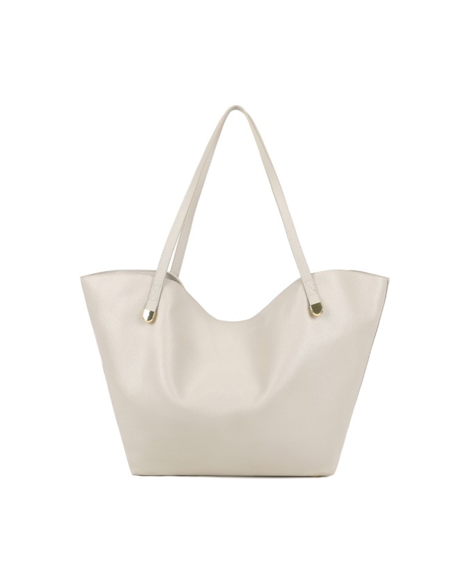 Braccialini - Borsa shopping morbida in pelle Ariel