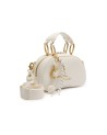  Braccialini - Borsa Bauletto Piccola con Tracolla e Charm