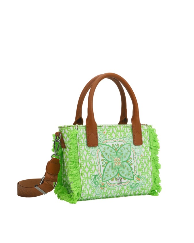  Ynot - Tote bag in canvas con tracolla Samoa