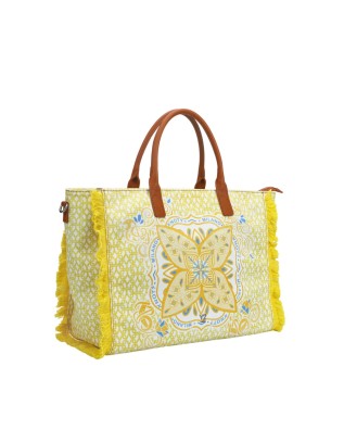  Ynot - Tote bag da mare in canvas Large Samoa 2