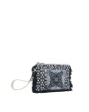  Ynot - Clutch donna piccola in canvas polsino laterale Samoa