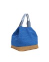  Ynot - Borsa shopping mare in tessuto logato Sponge