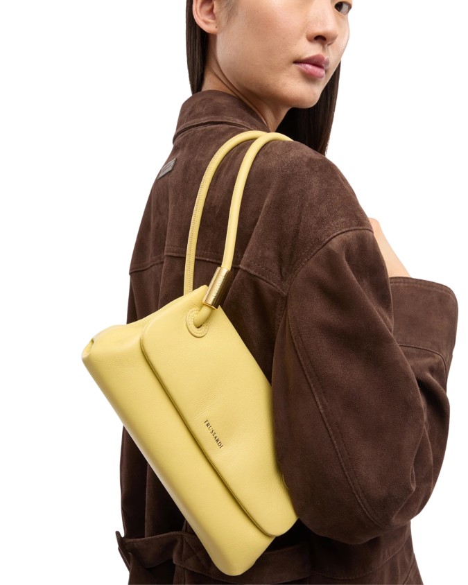  Trussardi - Borsa a spalla mini in nappa Orbita