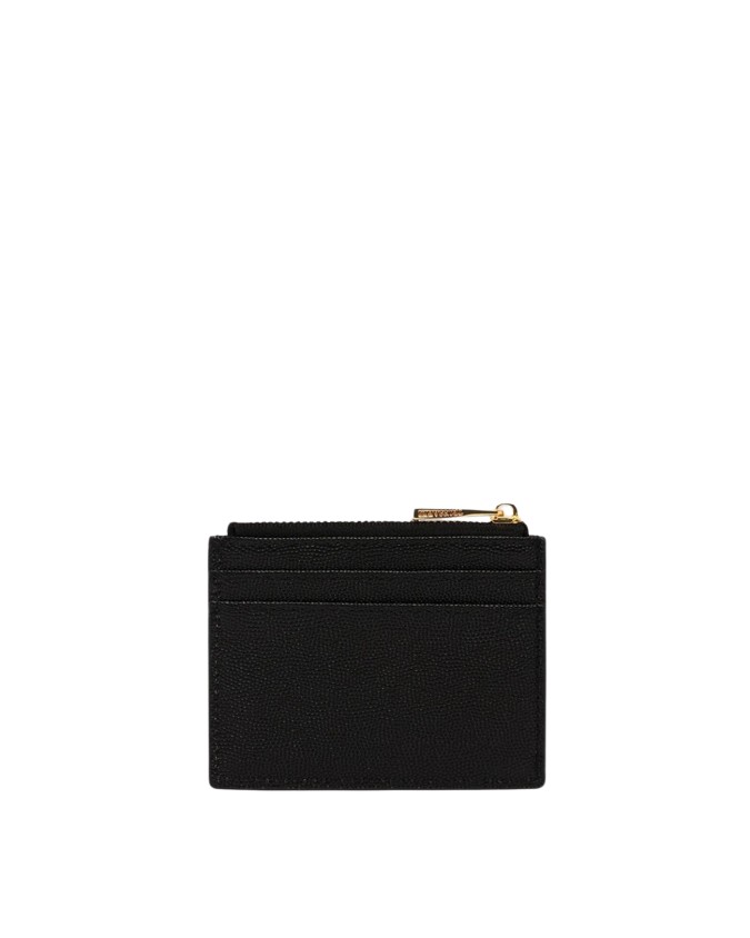  Trussardi - Porta carte di Credito in Pelle Cameo