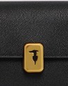  Trussardi - Borsa a Tracolla con Patta in Pelle Cameo Small