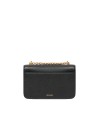  Trussardi - Borsa a Tracolla con Patta in Pelle Cameo Small