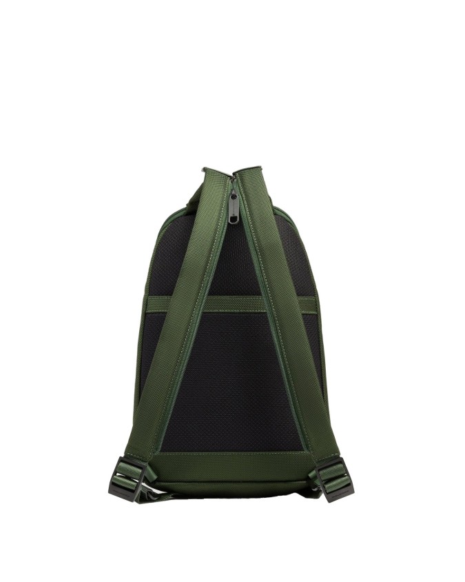  Piquadro - Zaino monospalla uomo porta iPad® in tessuto