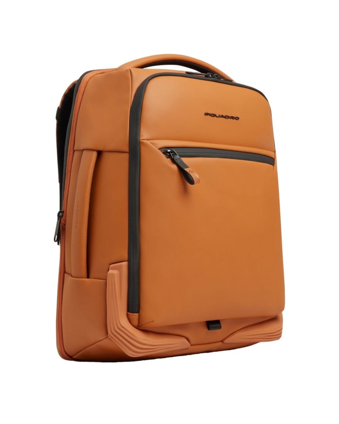  Piquadro - Zaino da viaggio in tessuto impermeabile porta pc
