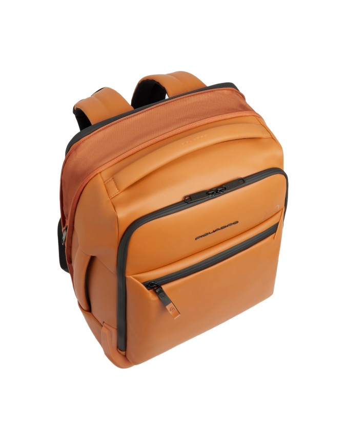  Piquadro - Zaino da viaggio in tessuto impermeabile porta pc