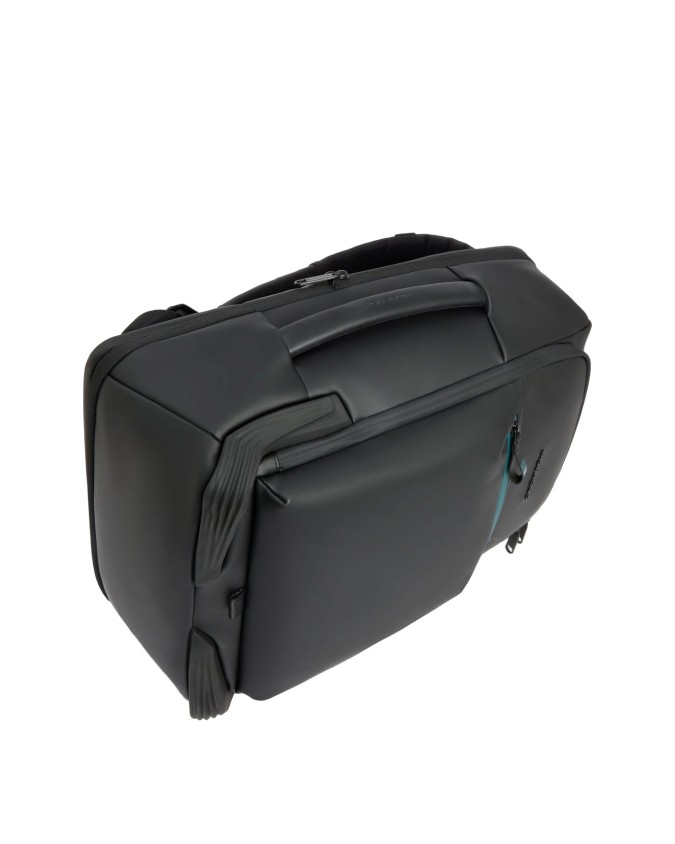  Piquadro - Zaino da viaggio in tessuto impermeabile porta pc